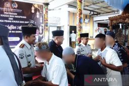 Ditjenpas Kaltim beri remisi Lebaran 618 napi di Lapas Samarinda