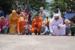 Merayakan kulminasi matahari saat Hari Raya Idul Fitri di Kota Pontianak