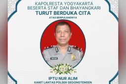 Kepala Pospam di Yogyakarta meninggal saat bertugas Operasi  Ketupat Progo 2026