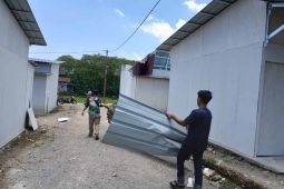 Rusak akibat angin kencang, lima keluarga penghuni huntara di Bener Meriah direlokasi