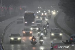 Jakarta diperkirakan hujan ringan hingga sedang pada Sabtu pagi hingga malam