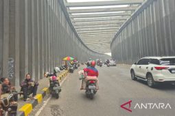 Kendaraan arus balik masih memadati jalur di Nagreg hingga Kamis