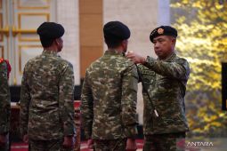 Panglima lantik pangkogabwilhan III baru dan pejabat aster TNI