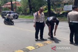 Polresta Bengkulu pasang garis kejut antisipasi balap liar