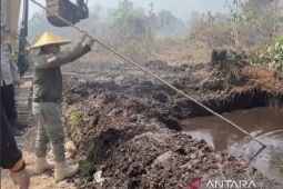 Polres Kubu Raya segel lahan terbakar di Sungai Raya Dalam