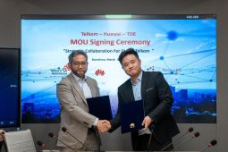 TelkomGroup--Huawei teken MoU perkuat infrastruktur digital & data center