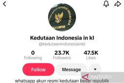 KBRI Kuala Lumpur minta publik waspadai akun medsos palsu kedutaan