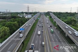 Arus balik menuju Jakarta melalui Jalan Layang MBZ masih tinggi pada H+6 Lebaran