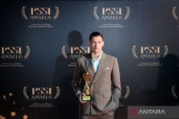 Jay Idzes menangi penghargaan pemain terbaik PSSI Awards