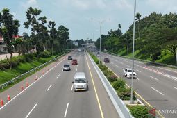 3.000-3.500 kendaraan lintasi Tol Cipali per jam saat arus balik pada Minggu