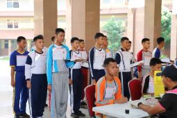 254 siswa dari puluhan SMA ikuti tes kesehatan calon Paskibra Tangerang