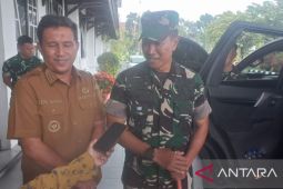 Danrem 045 - Bupati Bangka perkuat koordinasi bangun daerah