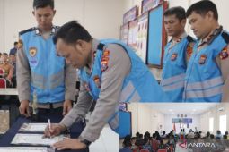 Kapolres Tanjungbalai tanda tangani fakta integritas penerimaan "Casis" 2026