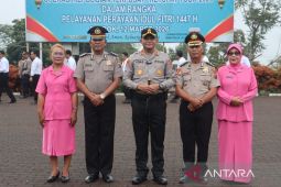 Kapolres Tapsel: Kenaikan pangkat pengabdian bentuk kepercayaan institusi