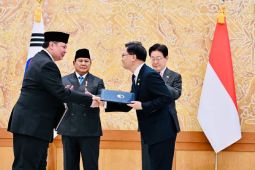 Prabowo saksikan pertukaran 10 MoU Indonesia dan Korsel perkuat kemitraan