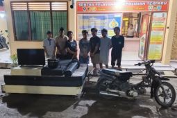 Satu tahun buron, tujuh pembobol rumah diringkus Polres Simalungun