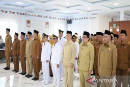 Mutasi jabatan di Madina, 59 pejabat resmi menempati pos baru