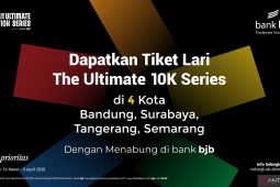 Bank BJB bundling satu rekening dengan tiket ultimate 10K di empat kota