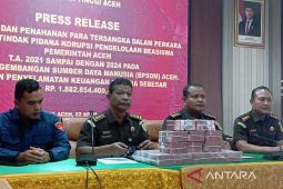 Kejati Aceh tahan tiga pejabat BPSDM terkait dugaan korupsi beasiswa