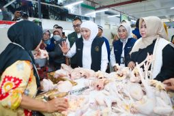 Khofifah pastikan harga dan stok bahan pokok stabil usai Lebaran