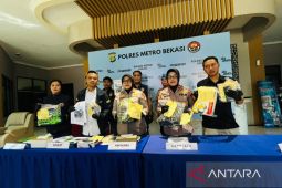 Polres Bekasi ringkus 3 pelaku penyiraman air keras
