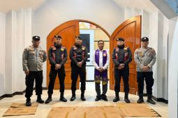 Enam gereja di Garut dijaga ketat selama perayaan Jumat Agung
