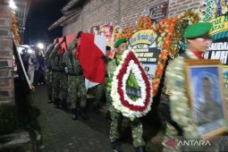 Jenazah prajurit TNI yang gugur di Lebanon telah tiba di Magelang