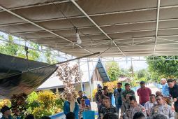 Danrem 152/Baabullah beri pengarahan warga Sibenpopo usai bentrok di Halteng