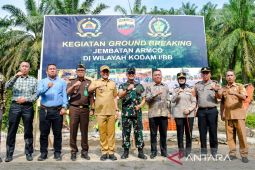 Ground Breaking pembangunan jembatan di Desa Korajim dukung mobilitas masyarakat
