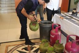 Polisi bongkar praktik pengoplosan elpiji bersubsidi di Bantul