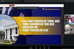 Kanwil Kemenkum Babel ikuti Rapat Verifikasi dan Validasi Usulan Satyalancana Karya Satya 2026