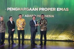 Adaro raih PROPER Emas 7 kali berturut-turut