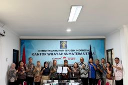 Kemenkum Sumut laksanakan harmonisasi Ranperda Humbang Hasundutan