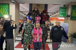 Kejaksaan tinggi Jambi tahan tersangka korupsi pengadaan tanah jalan pelabuhan
