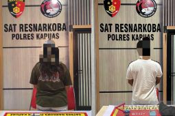 Sepasang pemuda di Kapuas diciduk polisi, diduga edarkan sabu