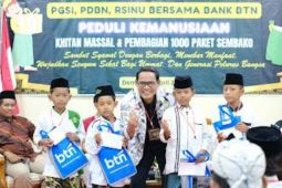 Ratusan anak ikuti Khitan Massal Gratis oleh PDBN, PGSI dan RSINU kerja sama Bank BTN