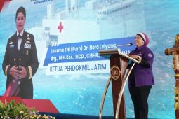 Perdokmil Jatim lantik pengurus di kapal perang KRI Soeharso