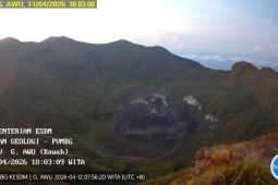 Kegempaan Gunung Awu didominasi gempa vulkanik dangkal
