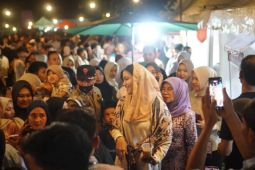 Bazar UMKM Dharmasraya ramai, Annisa : wadah promosikan produk dan penggerak ekonomi lokal