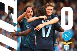 Lazio gagalkan upaya Napoli pangkas jarak dengan Inter Milan