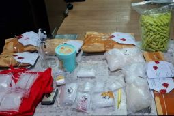 Polrestabes Makassar ungkap peredaran 1,5 kg sabu dari 141 tersangka