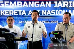 Pemerintah membidik pembangunan 2.772 km jalur kereta di Kalimantan