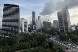 Kualitas udara Jakarta terburuk keempat di dunia pada Selasa pagi