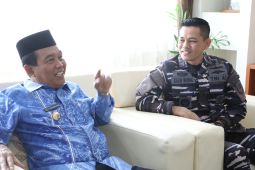 Bupati HSS terima kunjungan Danlanal Banjarmasin