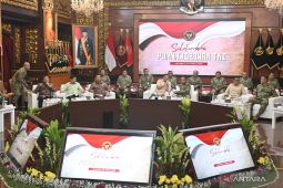 Menhan bahas program pertahanan bersama para purnawirawan TNI