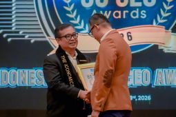 Dirut PTP Nonpetikemas Raih "Most Innovation" Indonesia Best 50 CEO Awards 2026