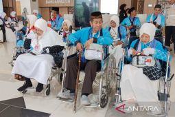 Embarkasi Banjarmasin berangkatkan Kloter 02 asal Kabupaten Banjar