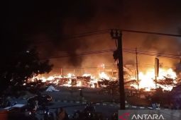 120 pedagang terdampak kebakaran Pasar Muaro Bungo Jambi