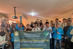 Mahasiswa Unpam sosialisasi keamanan digital bagi pelajar di era AI