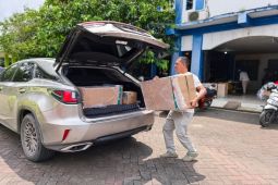 Kemenag HSU distribusikan 508 set tas jemaah calon haji